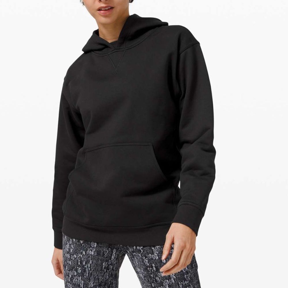 NWT New LULULEMON All Yours Hoodie Sweatshirt Terry Black 8
